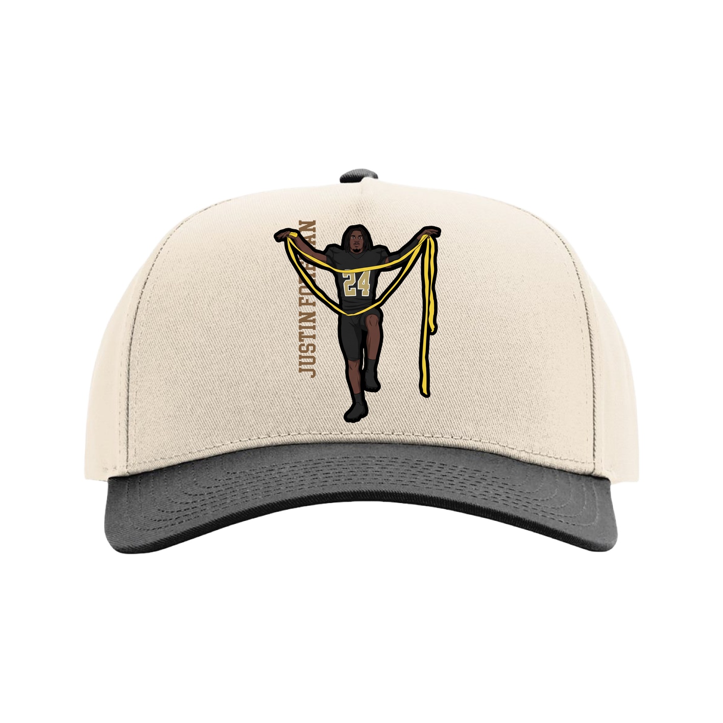 Full Fabric Five-Panel Champ Cap