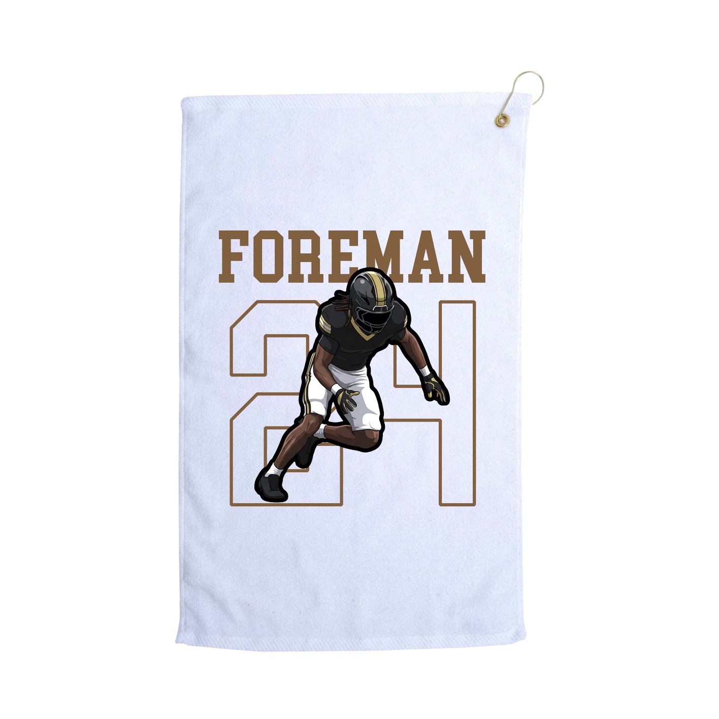 Terry Velour Golf Towel