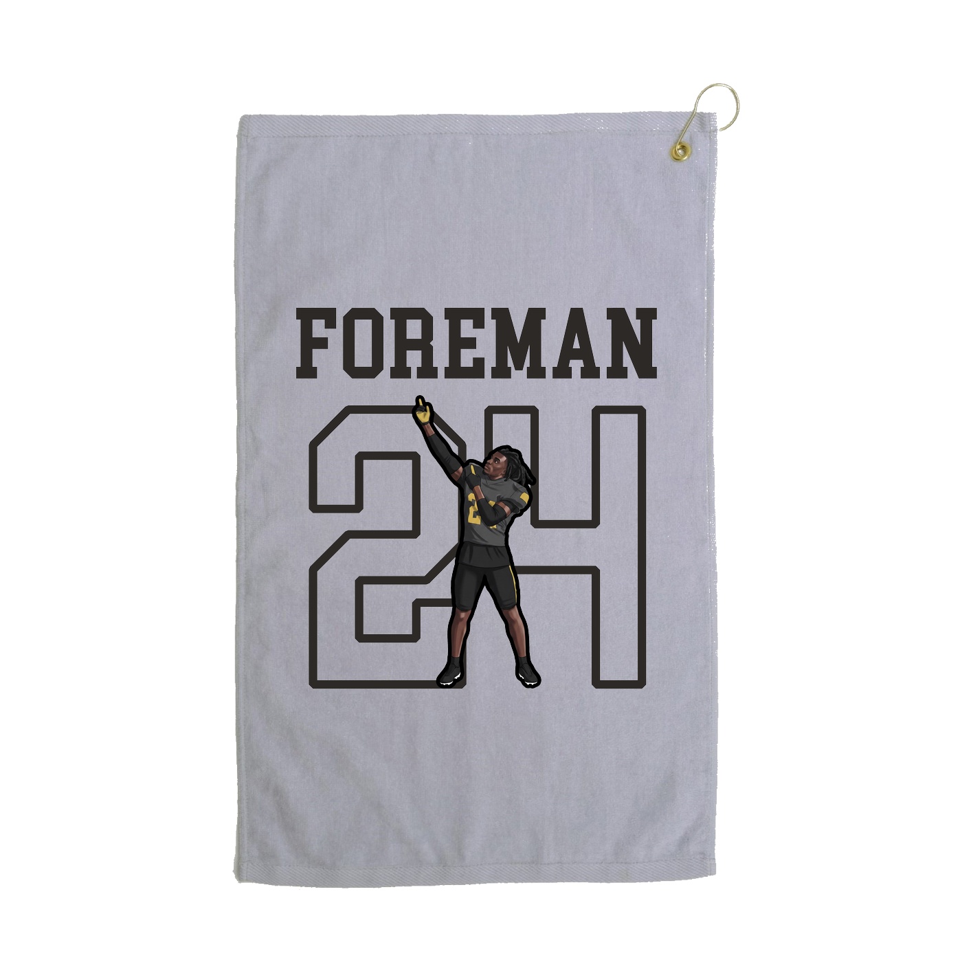 Golf Towel — Shirsey in Grey