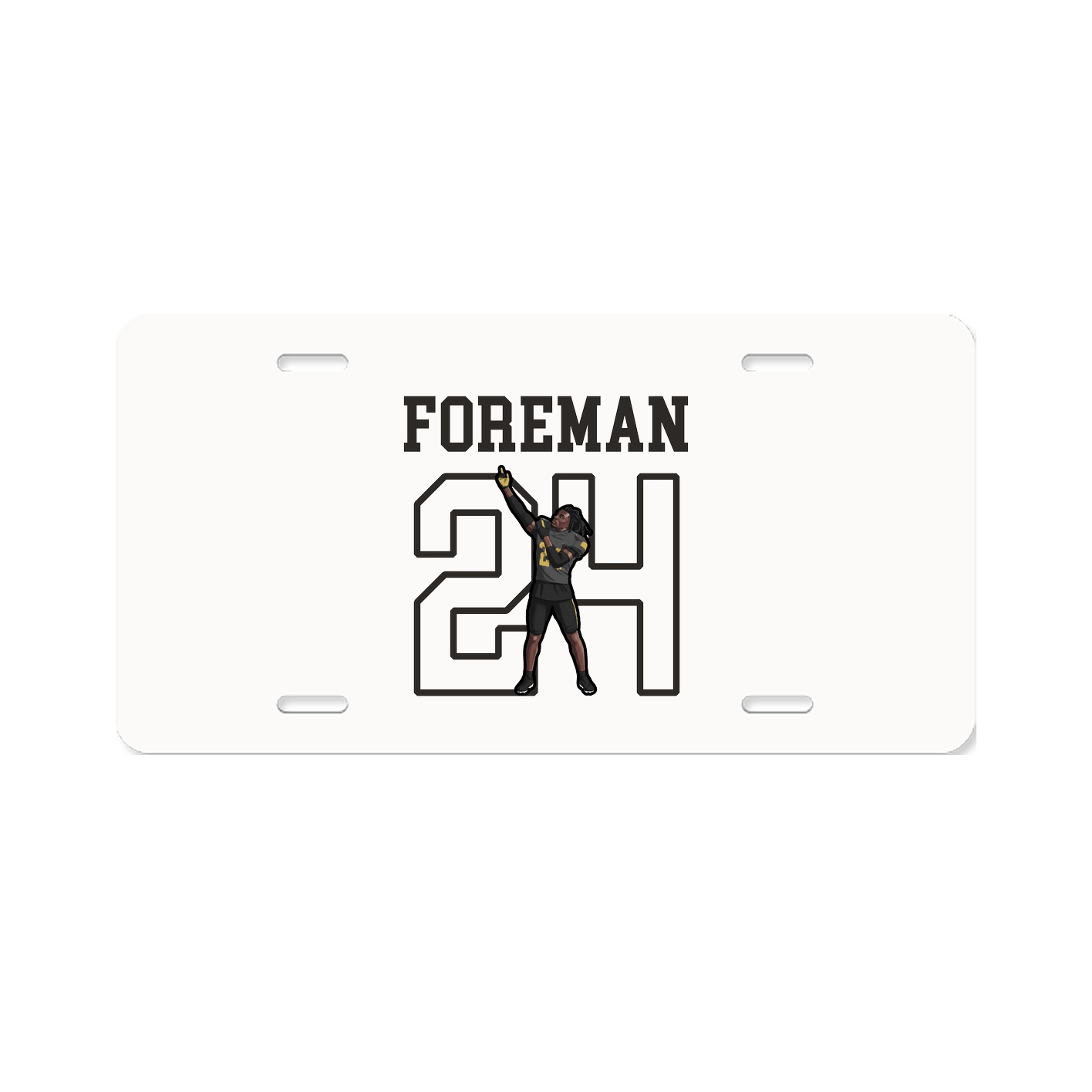 License Plate — Shirsey in Classic