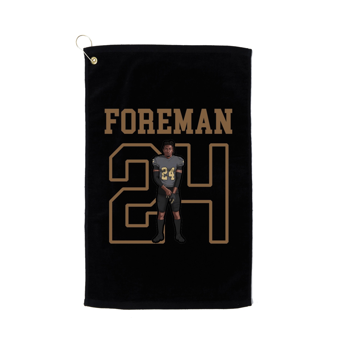 Golf Towel — Shirsey in Black
