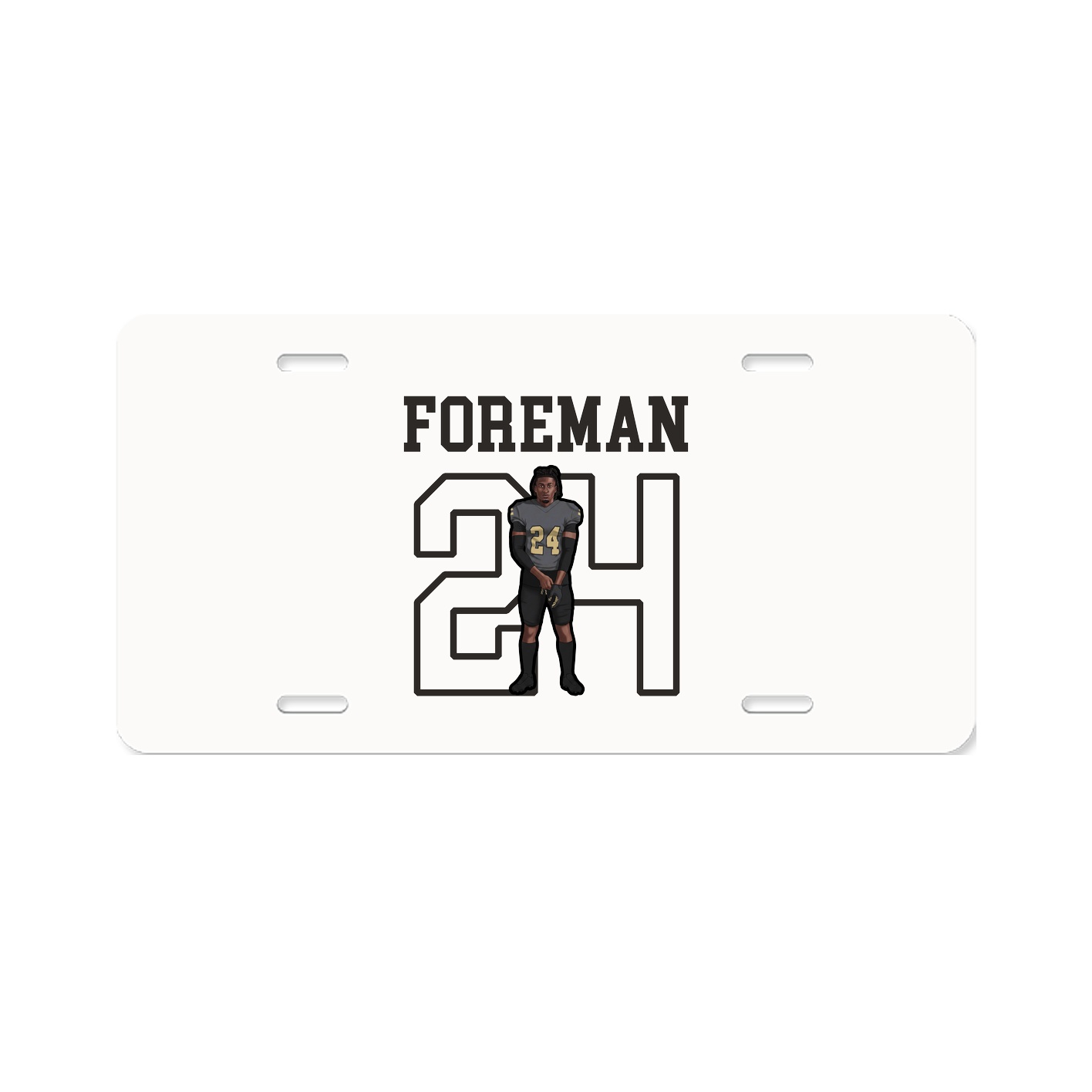 License Plate — Shirsey in Classic