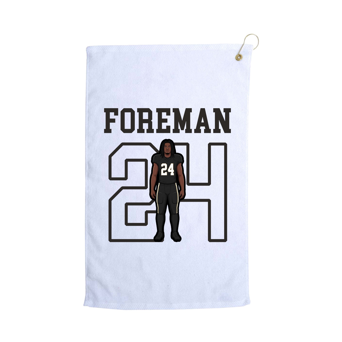 Golf Towel — Shirsey in White
