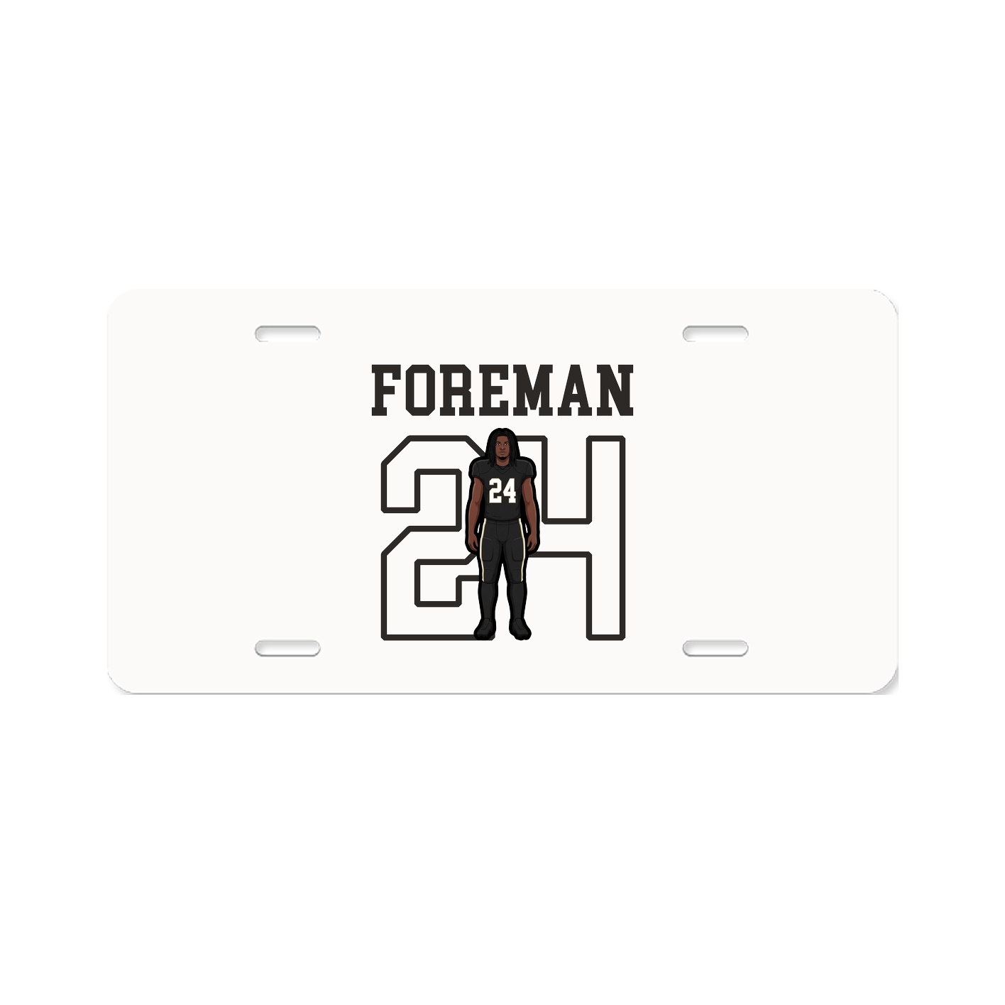 License Plate — Shirsey in Classic