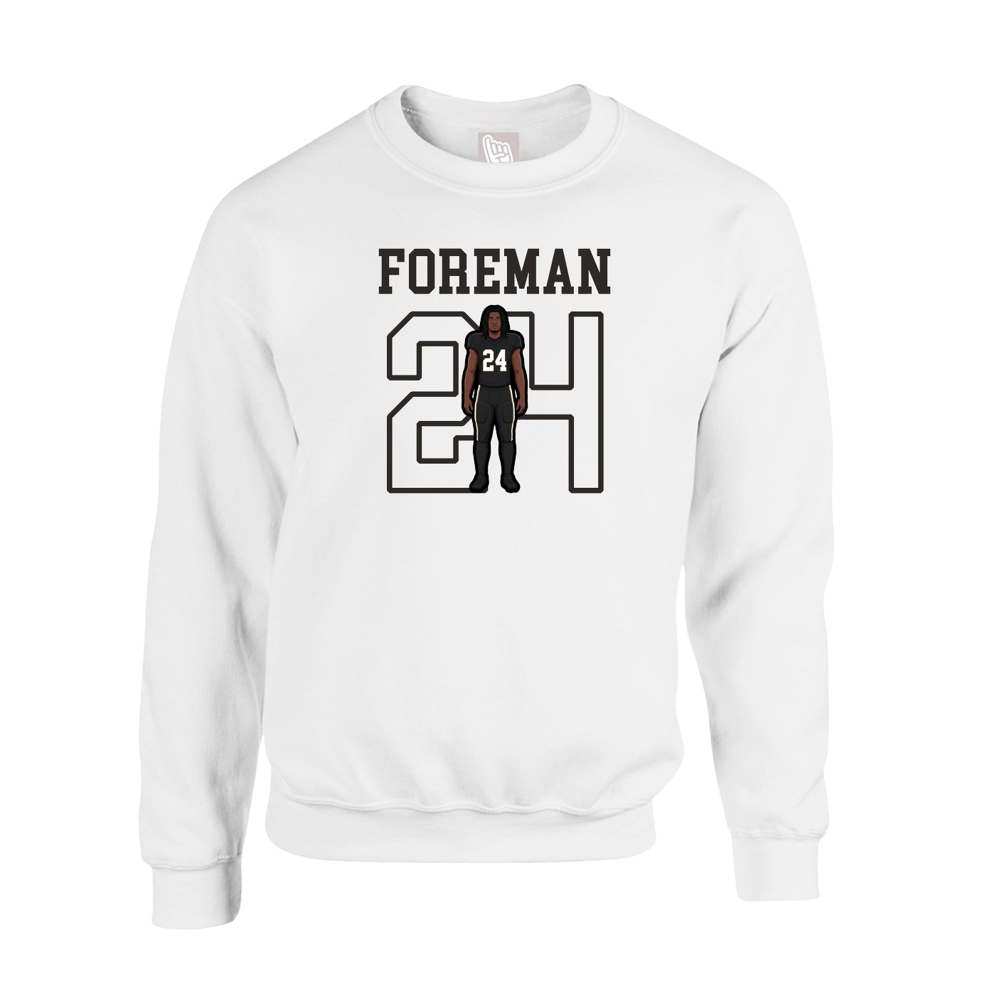 Fleece Crew — Shirsey in White