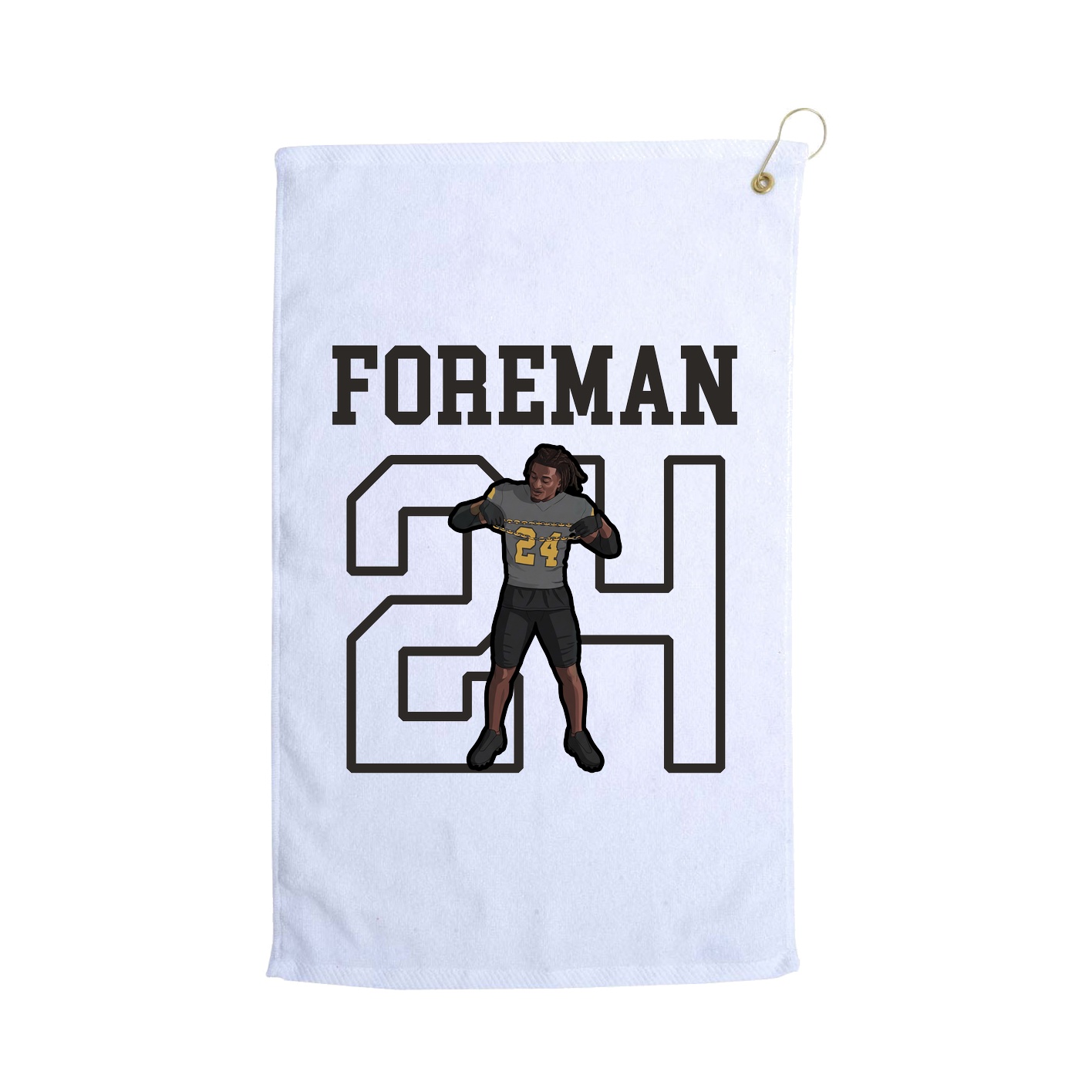 Golf Towel — Shirsey in White