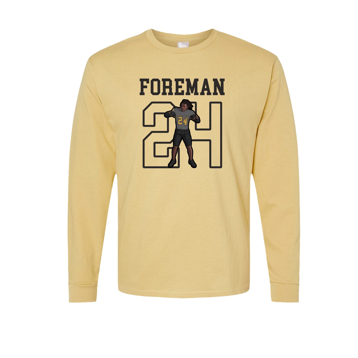 Long Sleeve Tee — Shirsey in Vegas Gold