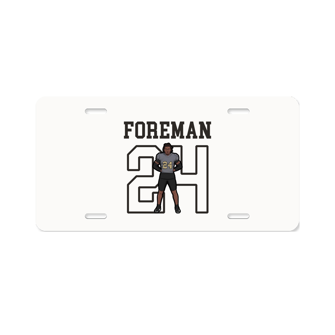 License Plate — Shirsey in Classic