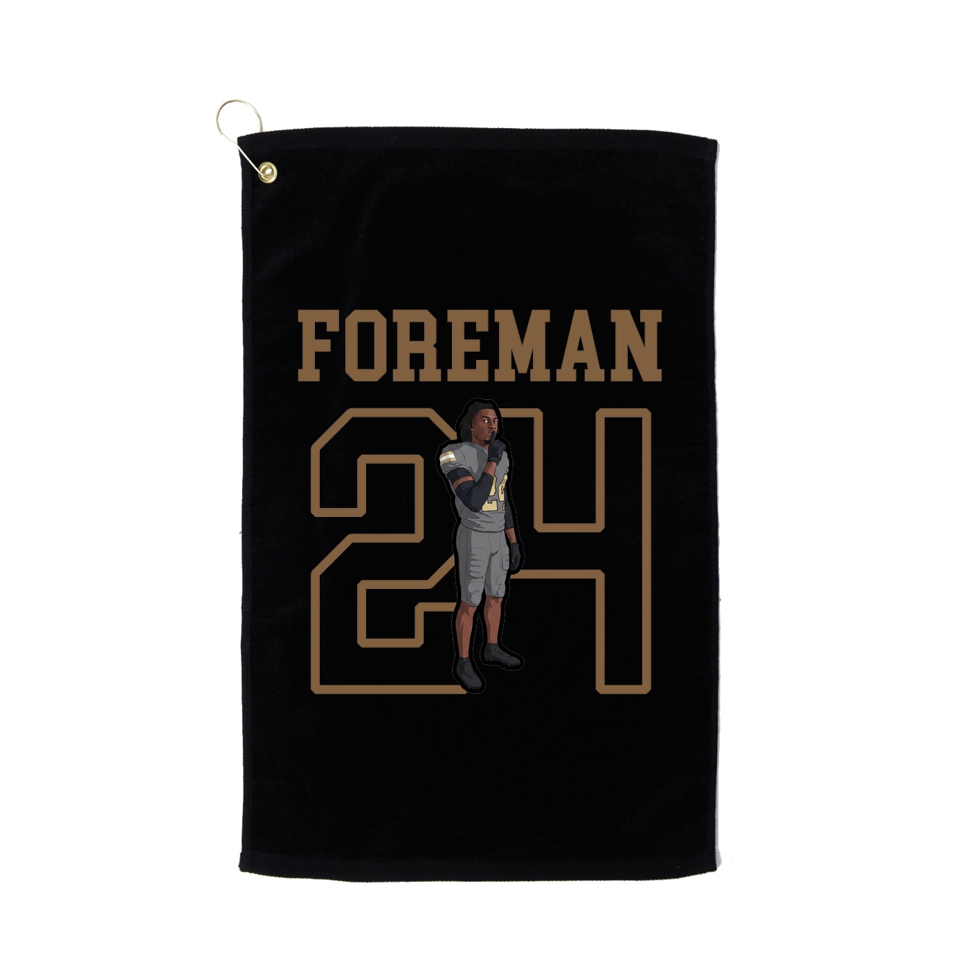 Golf Towel — Shirsey in Black