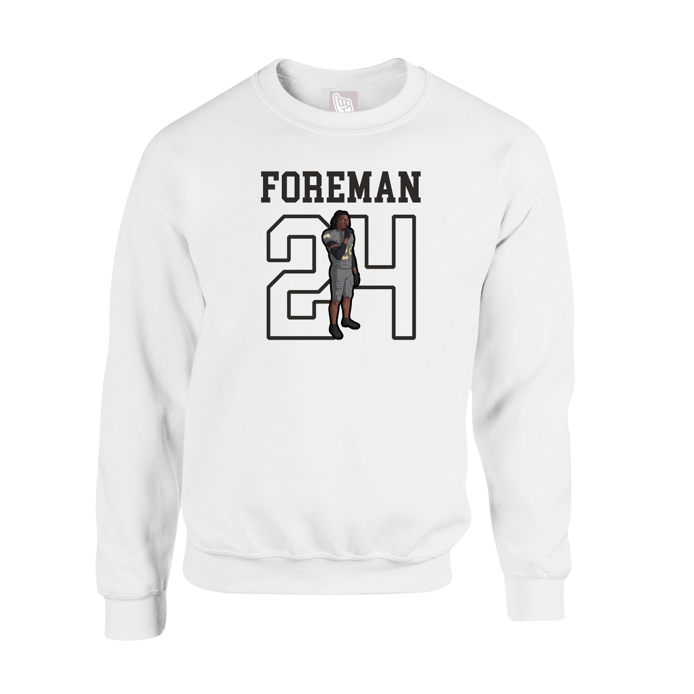 Fleece Crew — Shirsey in White
