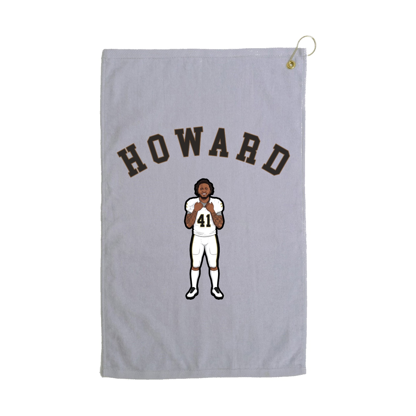 Golf Towel — Shirsey Arch in Grey
