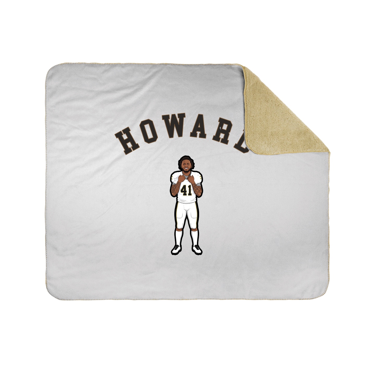 Throw Blanket — Shirsey Arch in White
