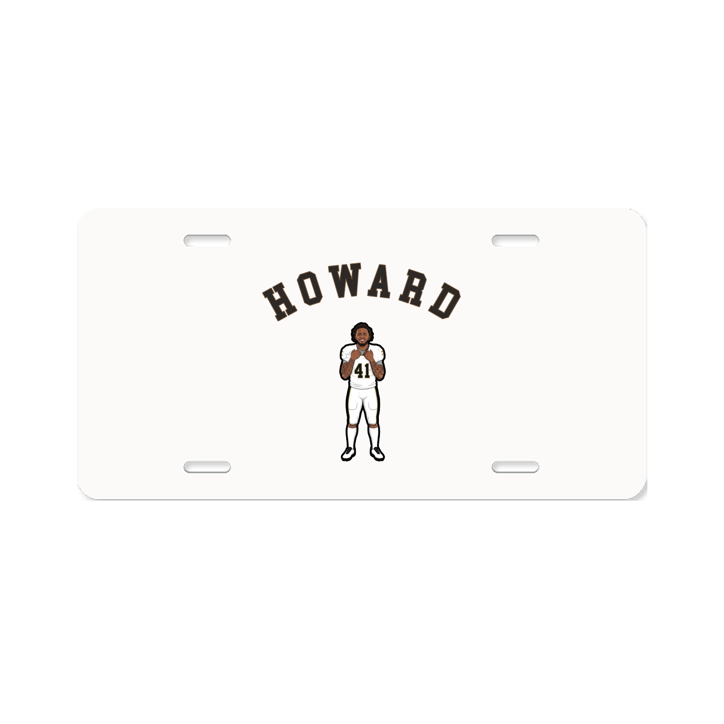License Plate — Shirsey Arch in Classic