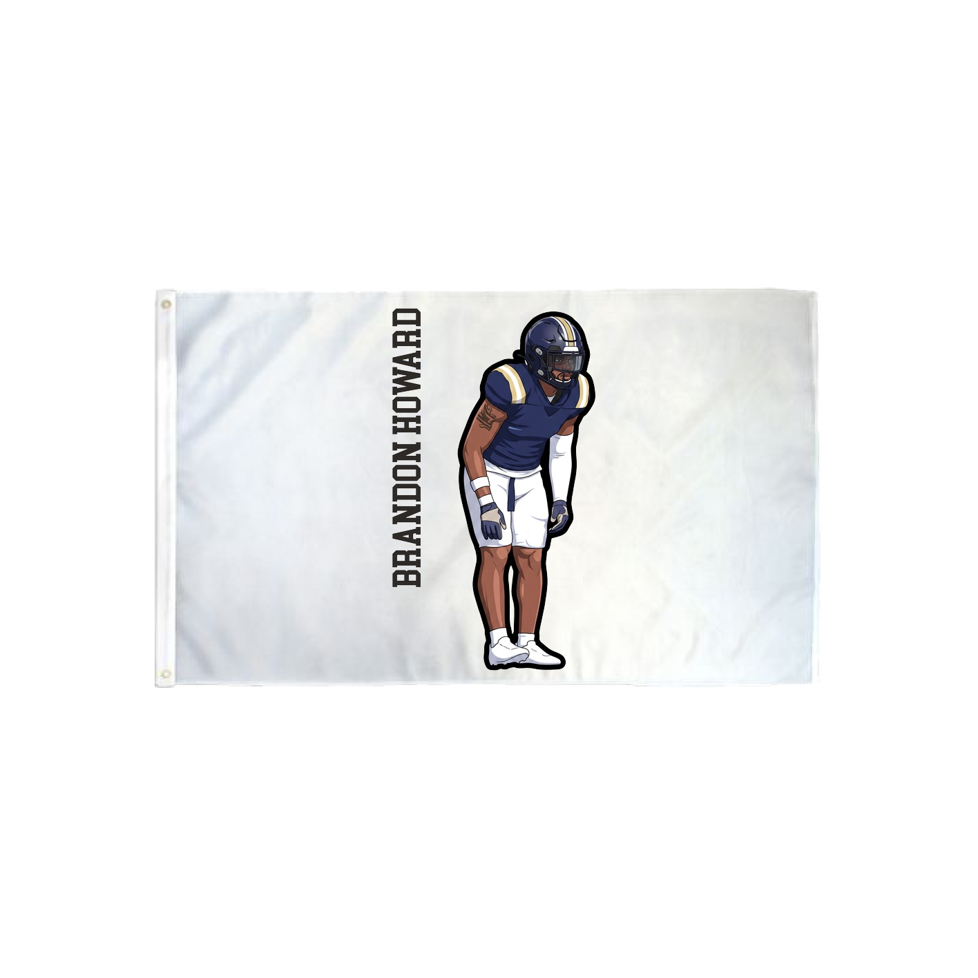 3x5 Flag — Name Vertical in Classic