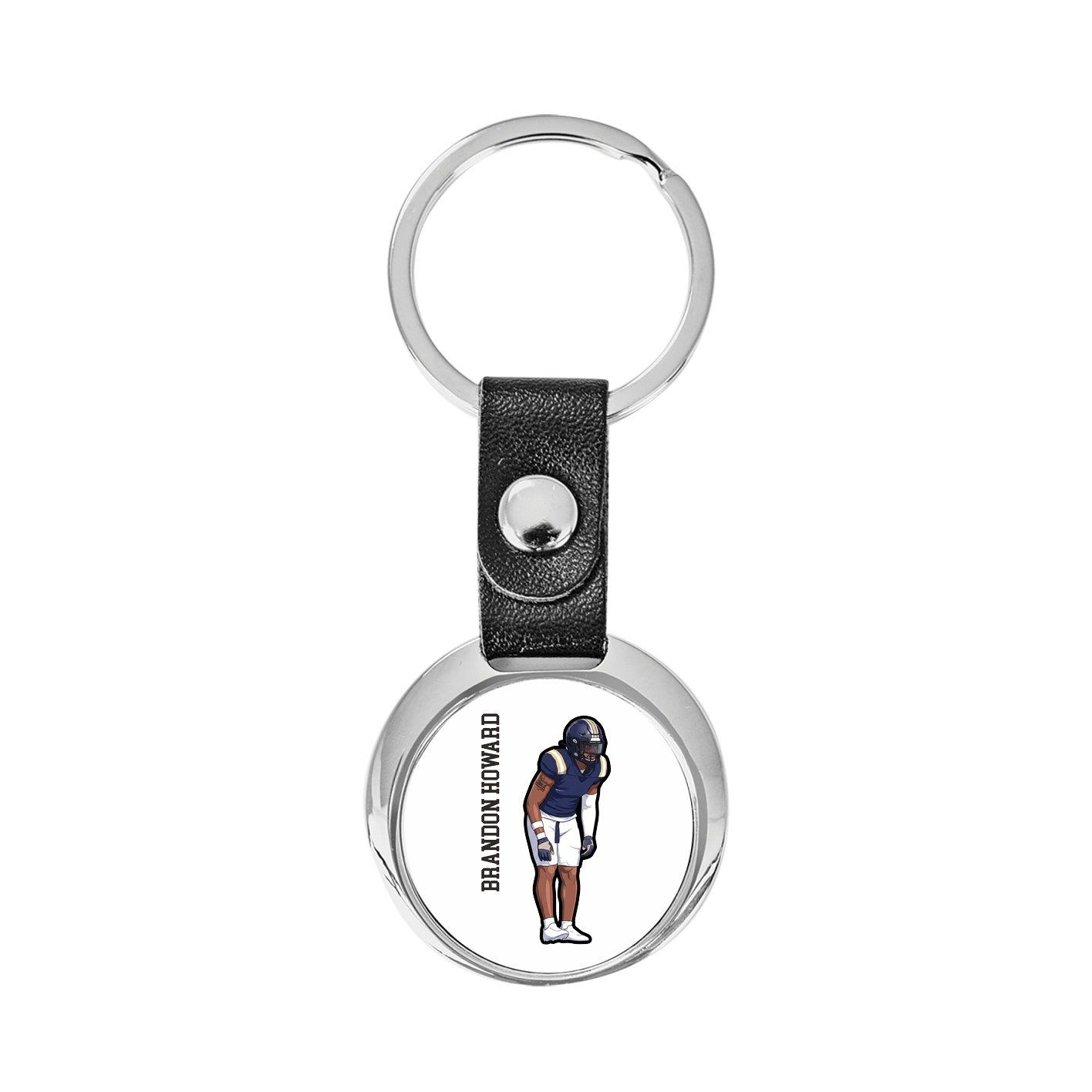 Key Chain — Name Vertical in Classic