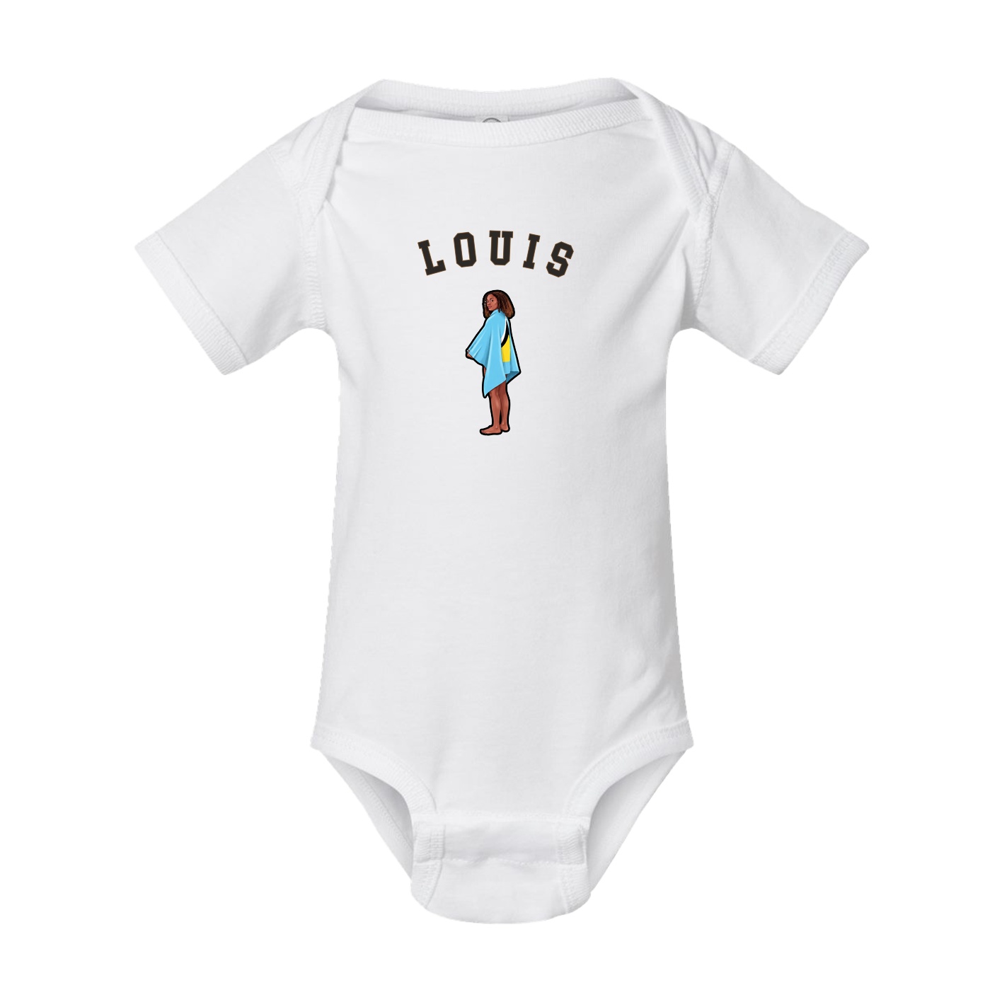 Baby Onesie — Shirsey Arch in White