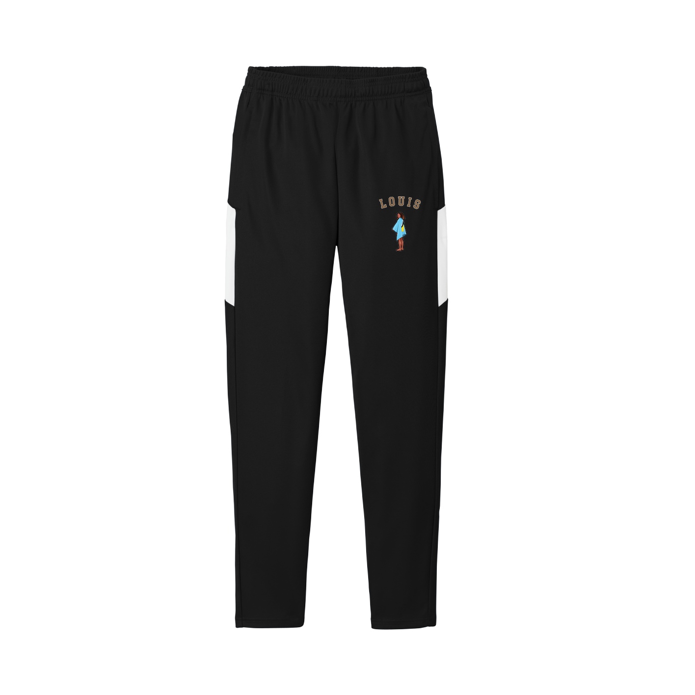 Team Travel Pant — Shirsey Arch in Black/White