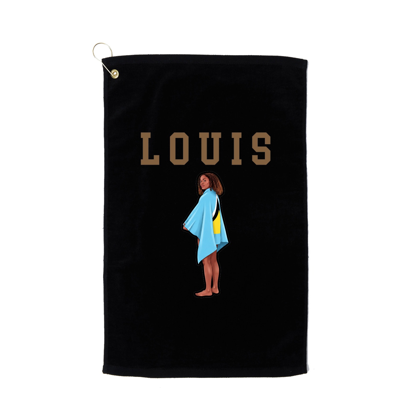 Golf Towel — Shirsey in Black