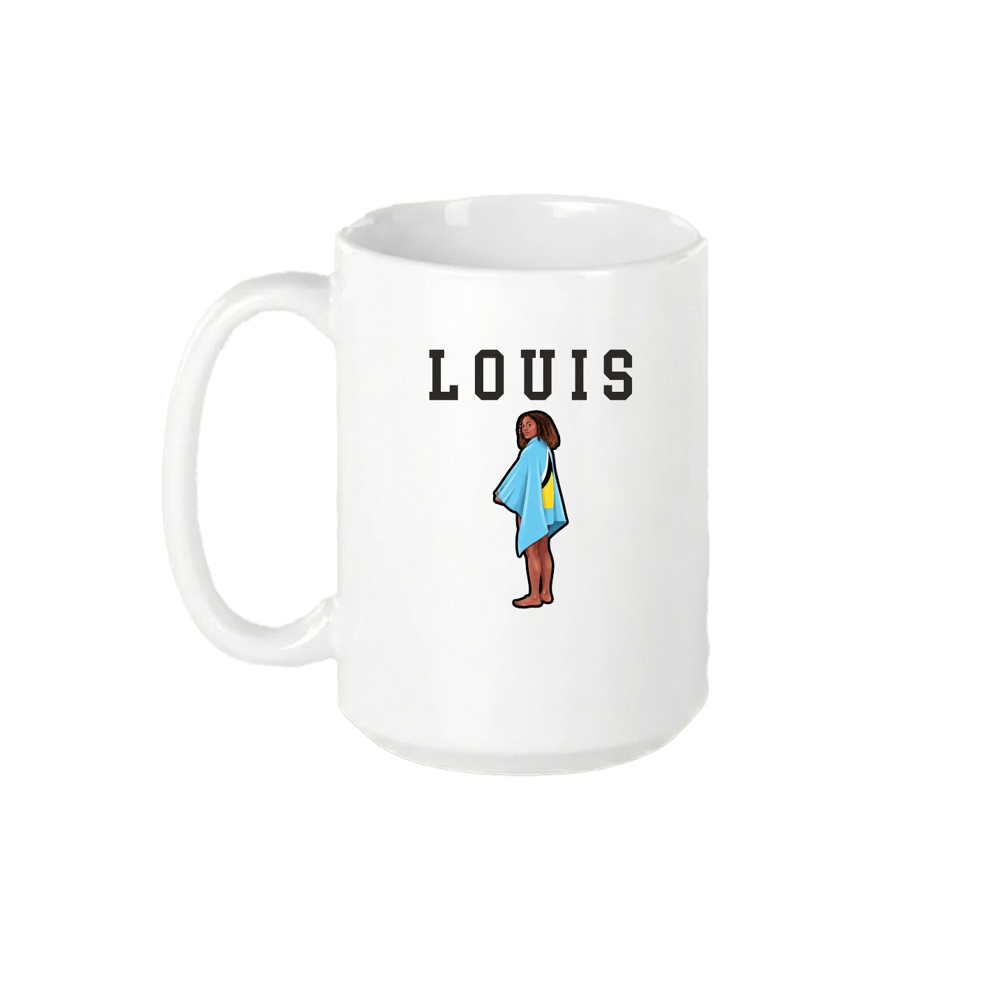 15oz Coffee Mug — Shirsey in White