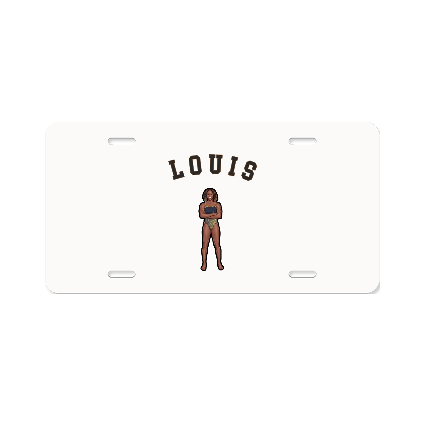License Plate — Shirsey Arch in Classic
