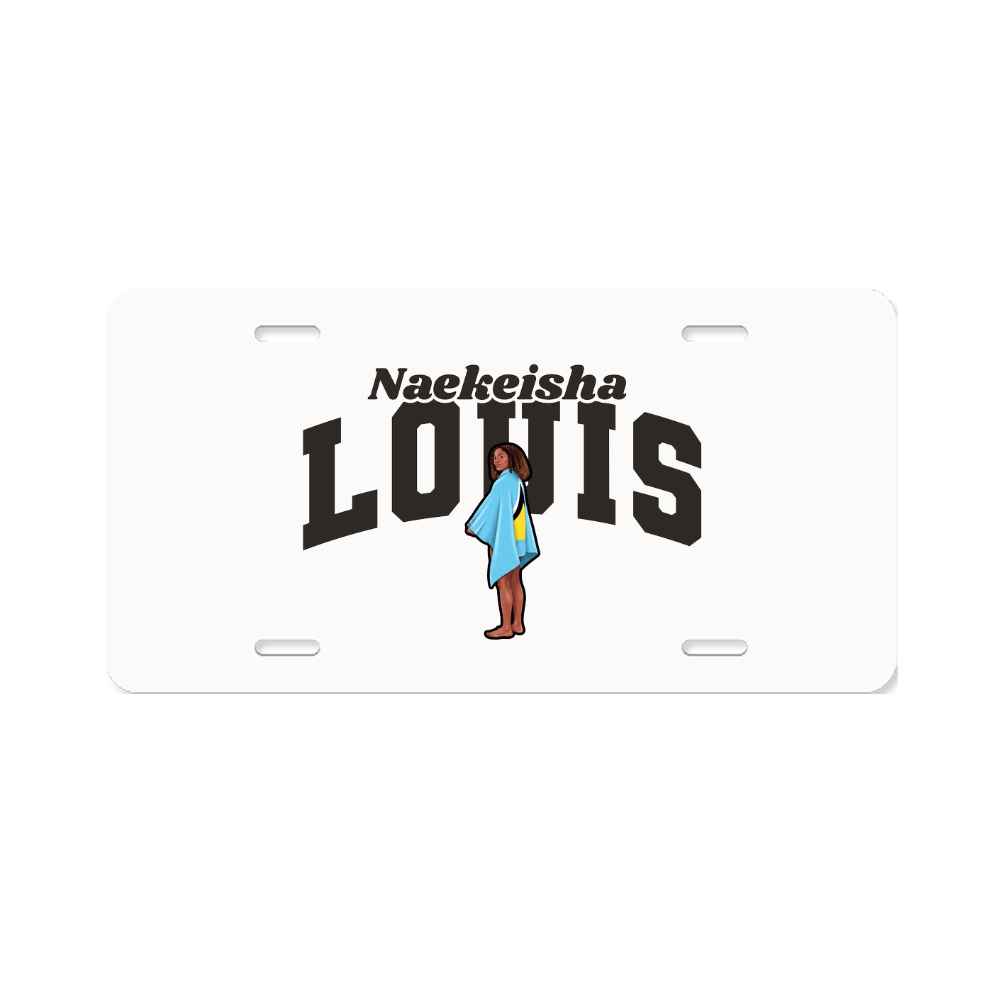 License Plate — Signature Arch in Classic