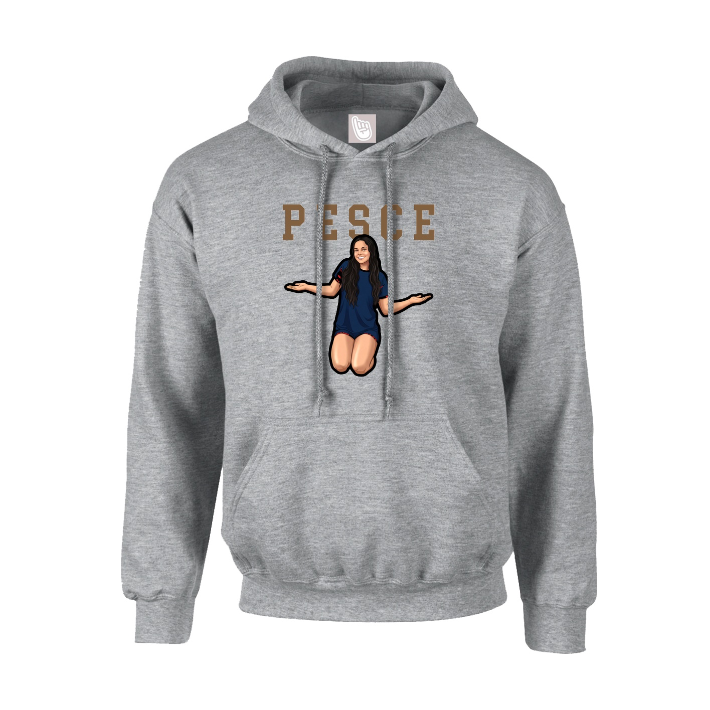 Youth Hoodie — Shirsey in Grey