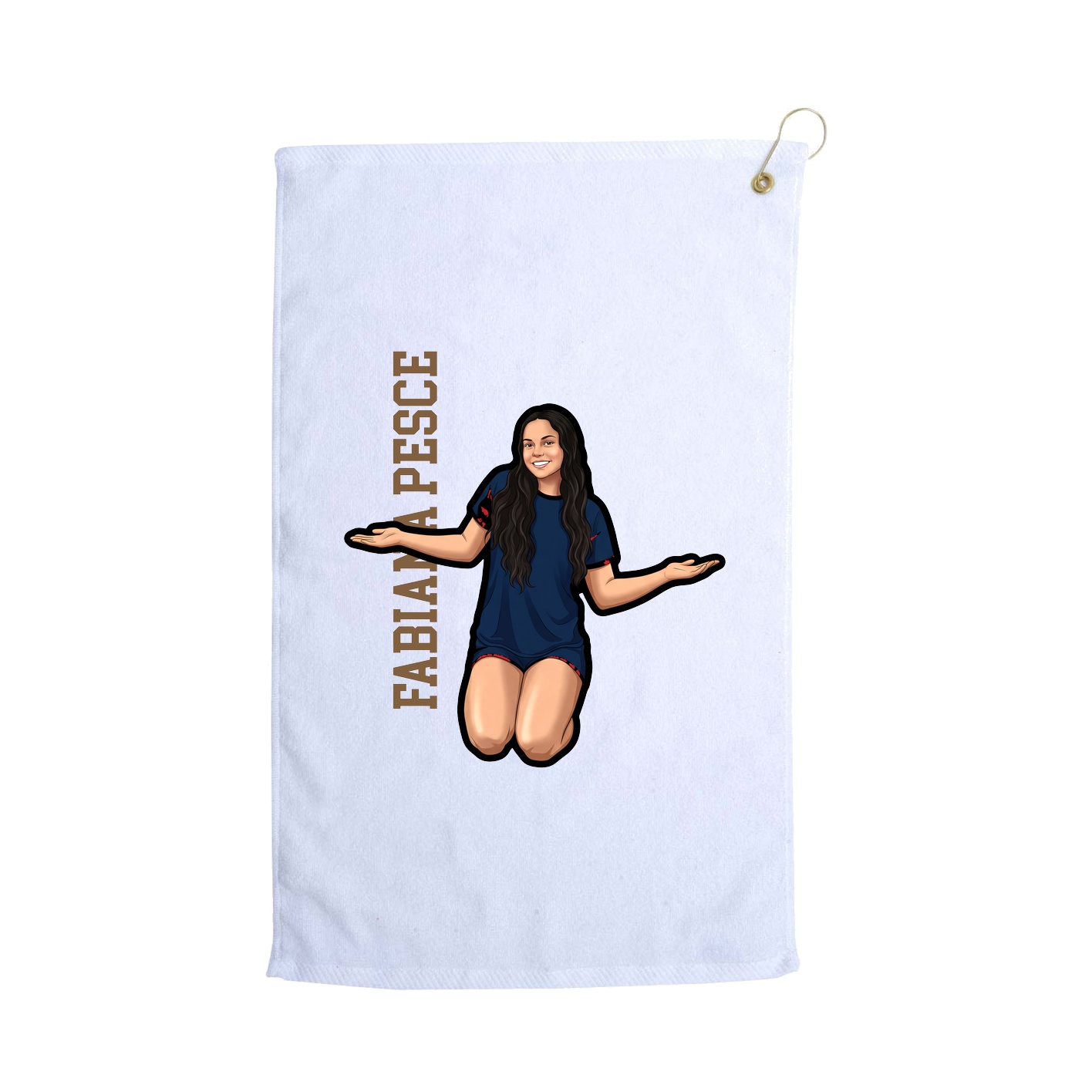 Terry Velour Golf Towel