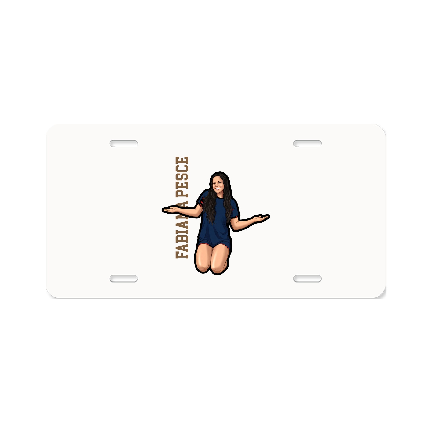 Aluminum License Plate