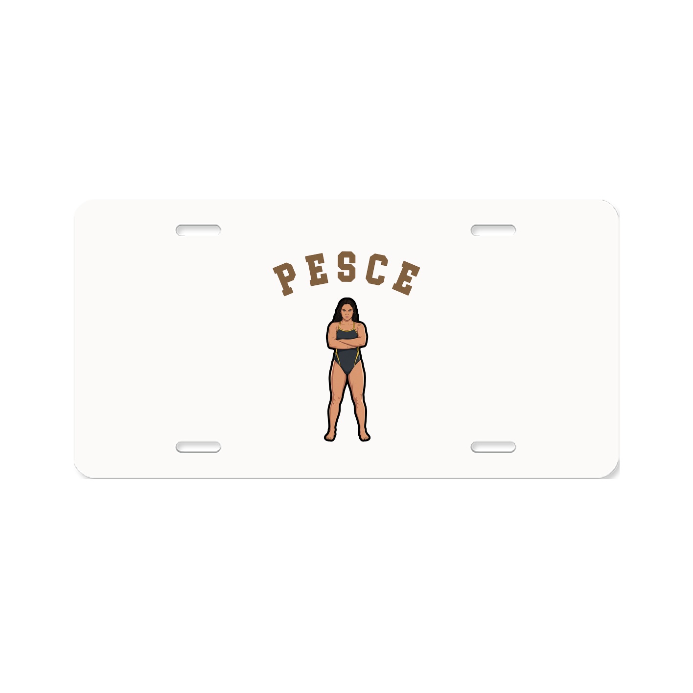 License Plate — Shirsey Arch in Classic