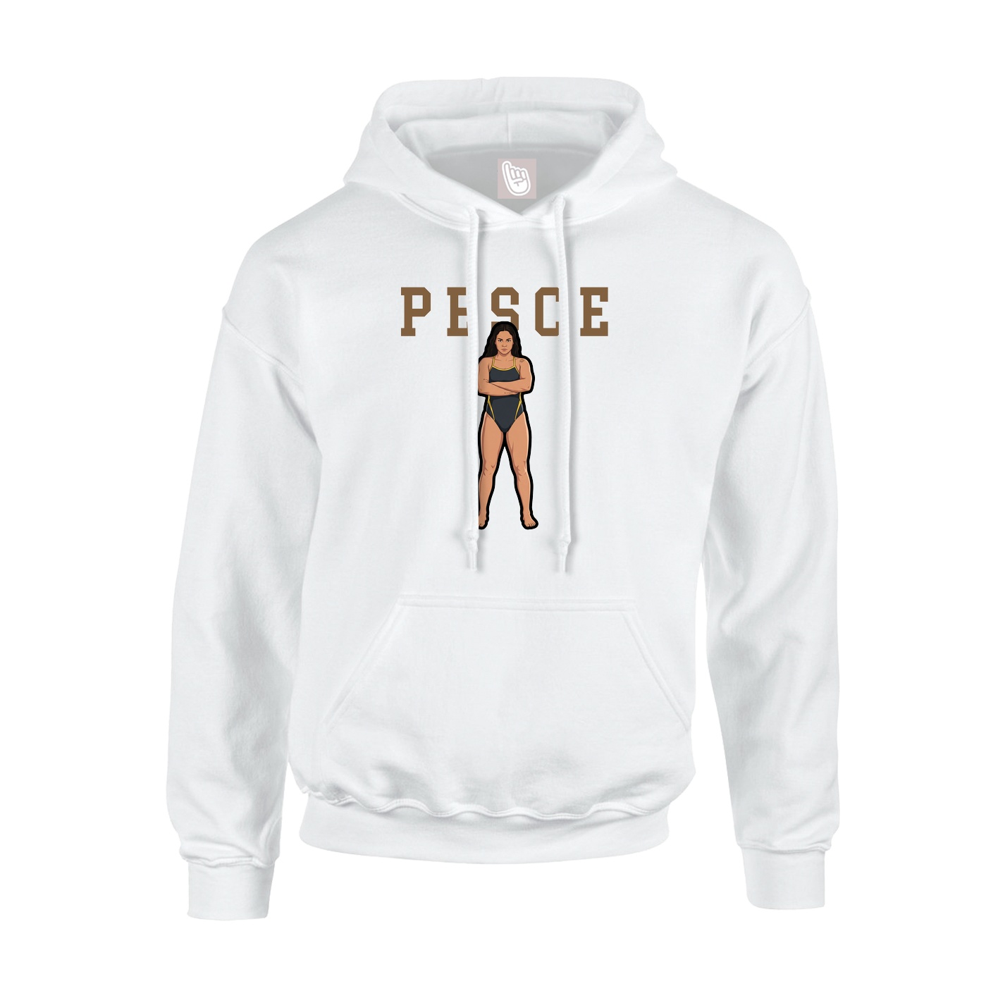 Youth Hoodie — Shirsey in White