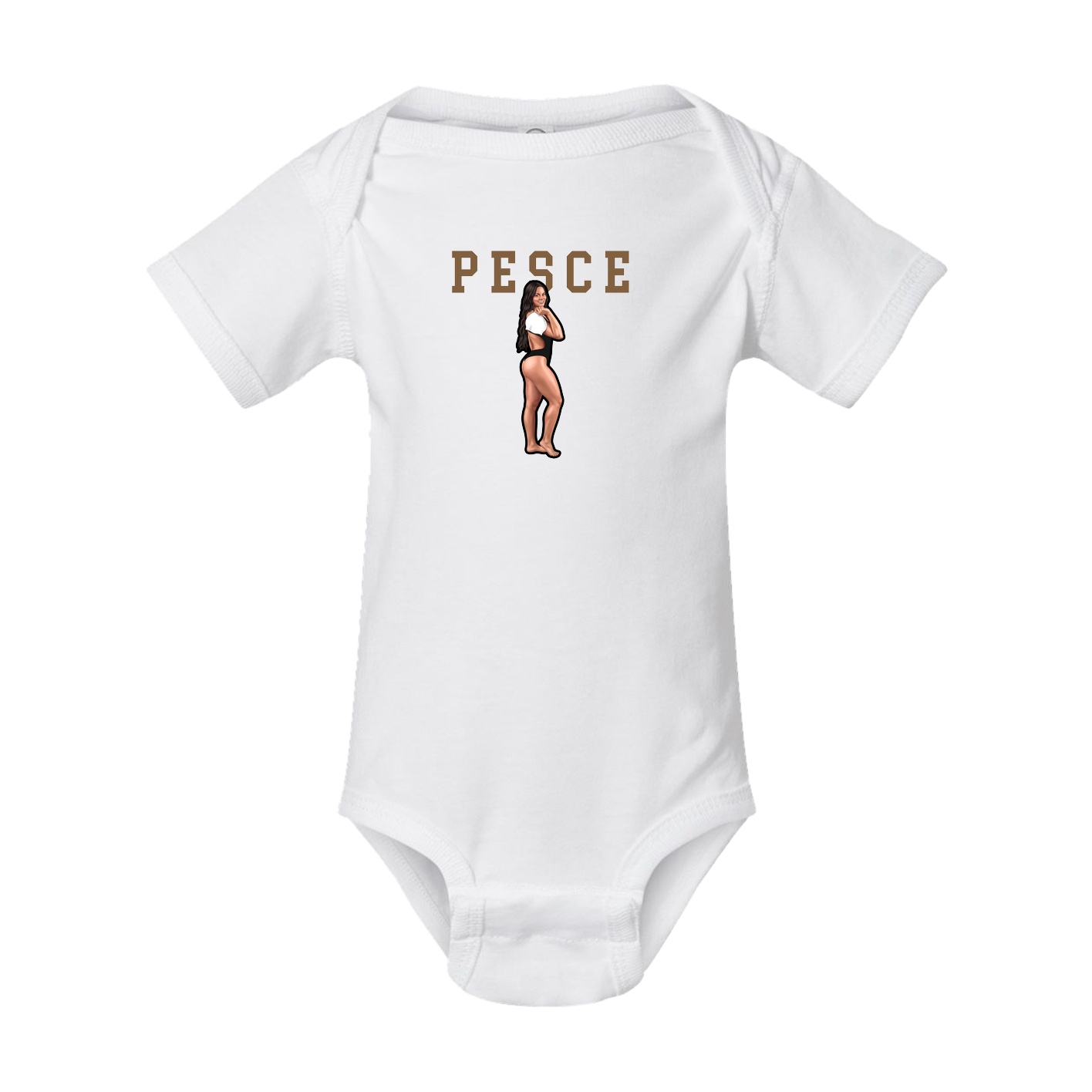 Baby Onesie — Shirsey in White