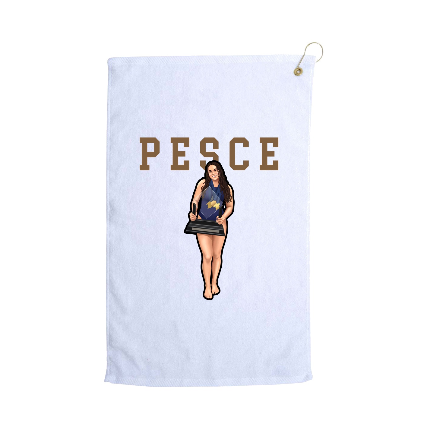 Golf Towel — Shirsey in White