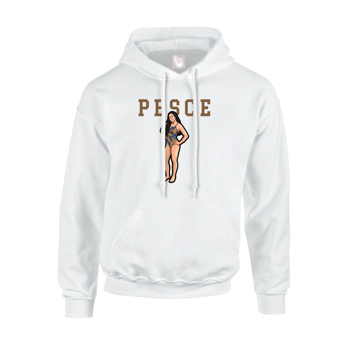 Youth Hoodie — Shirsey in White