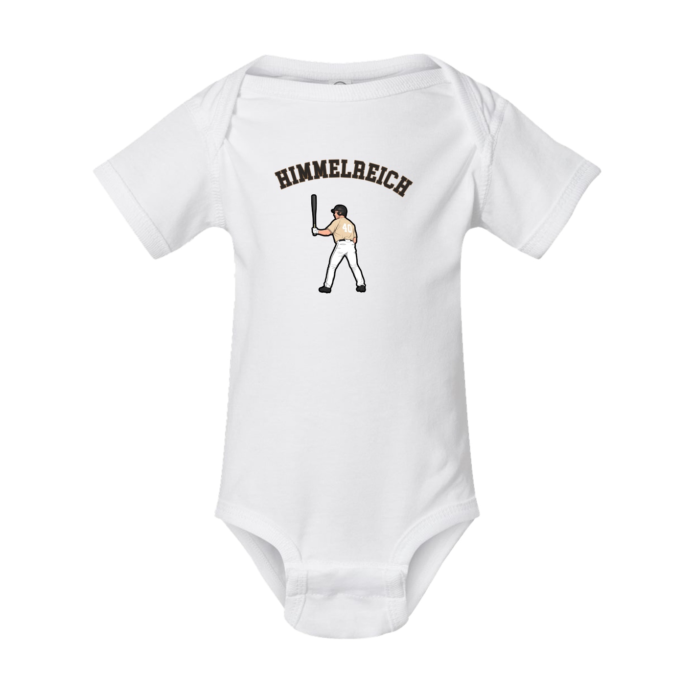 Baby Onesie — Shirsey Arch in White