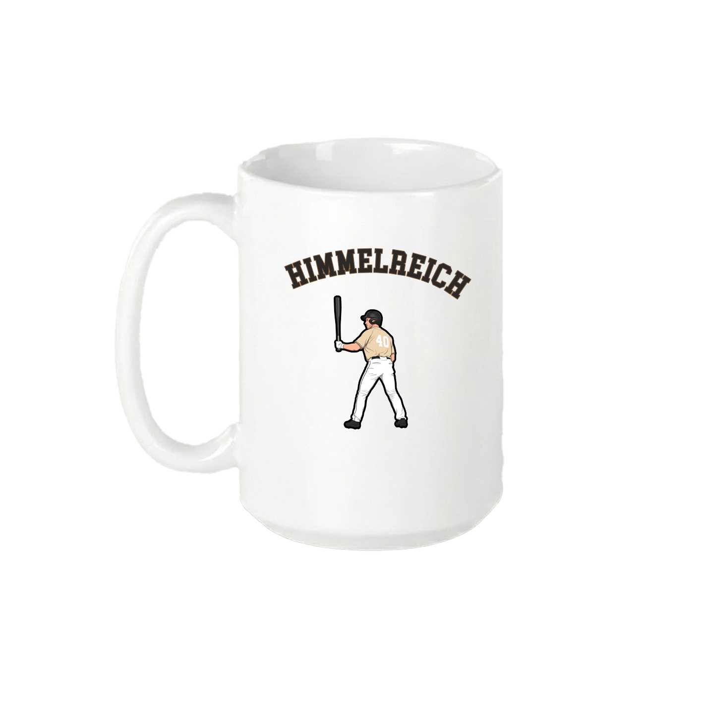 15oz Coffee Mug — Shirsey Arch in White