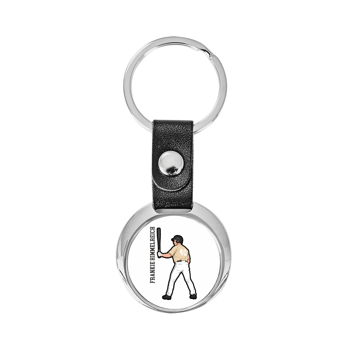 Key Chain — Name Vertical in Classic