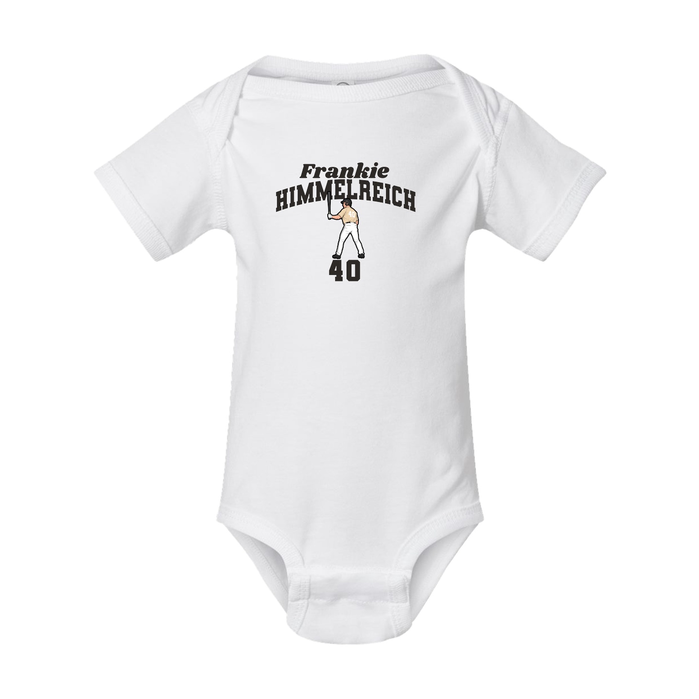 Baby Onesie — Signature Arch in White
