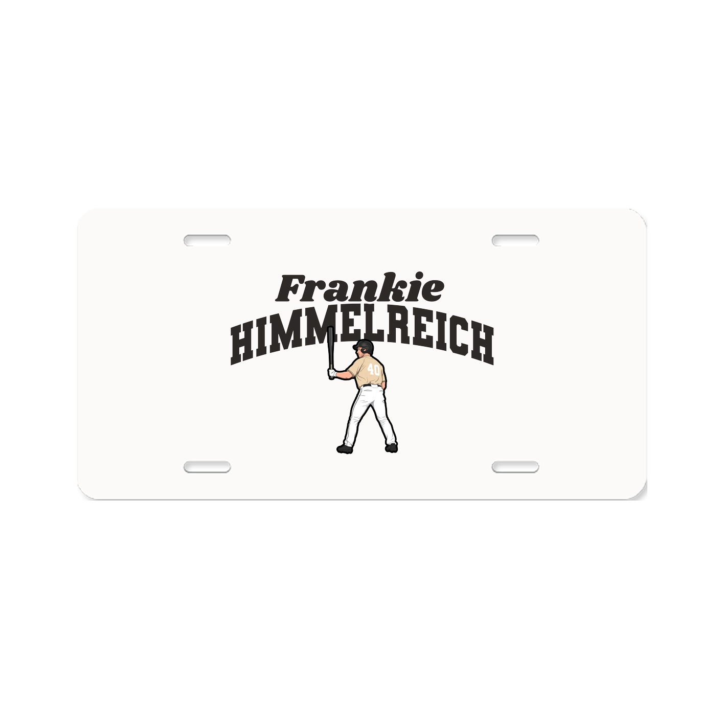 License Plate — Signature Arch in Classic