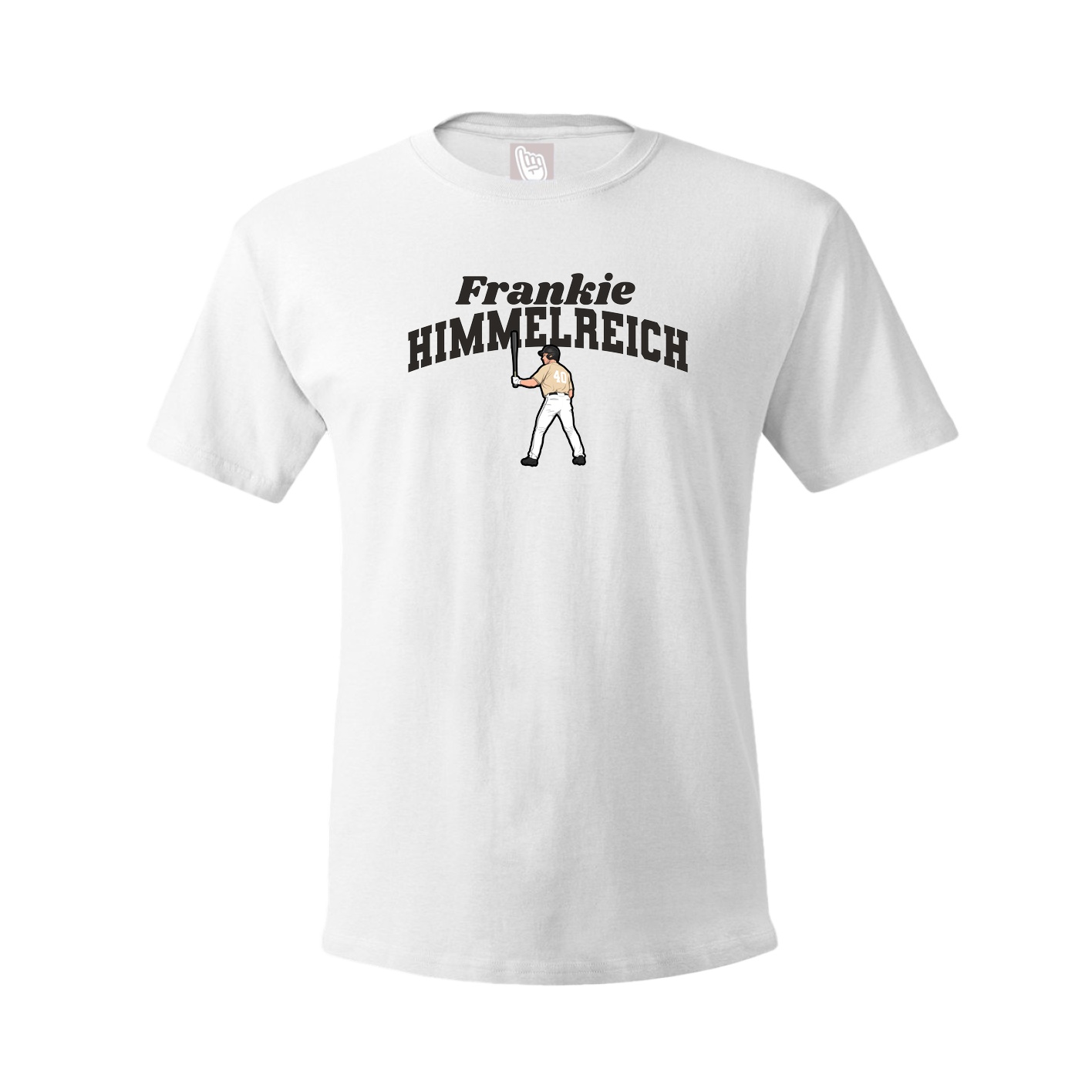 Youth Tee — Signature Arch in White