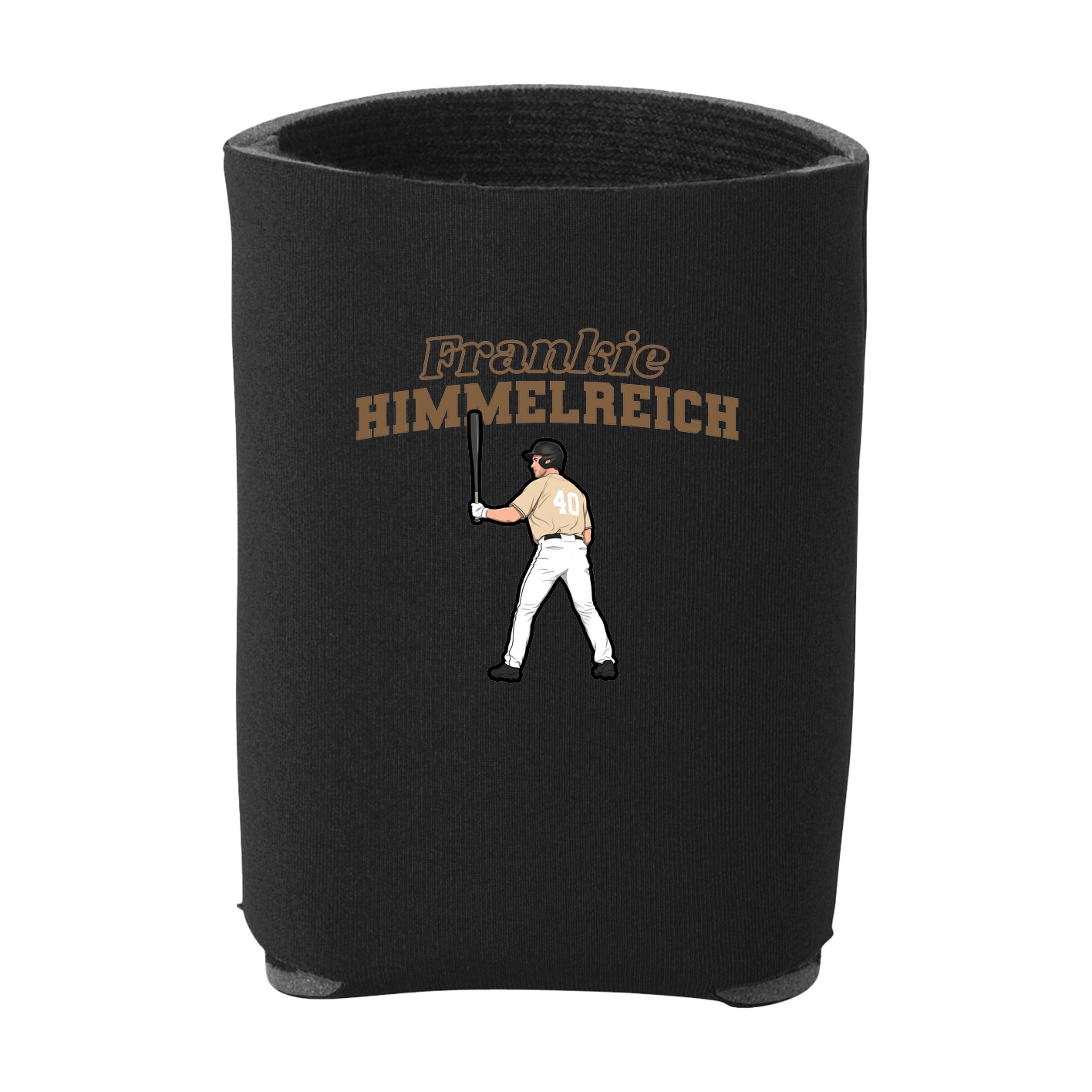 Can Holder — Name Arch in Black