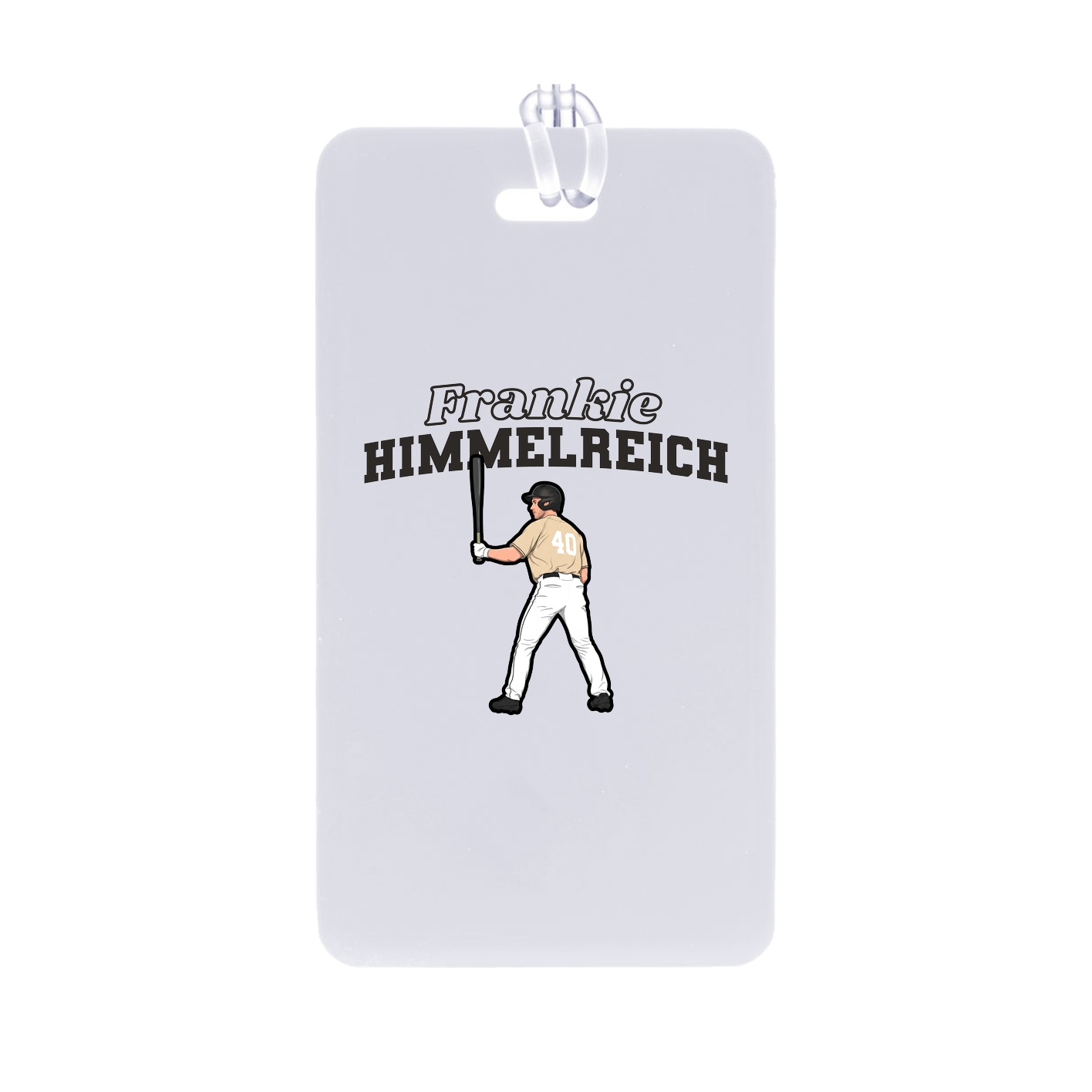 Bag Tag — Name Arch in Classic