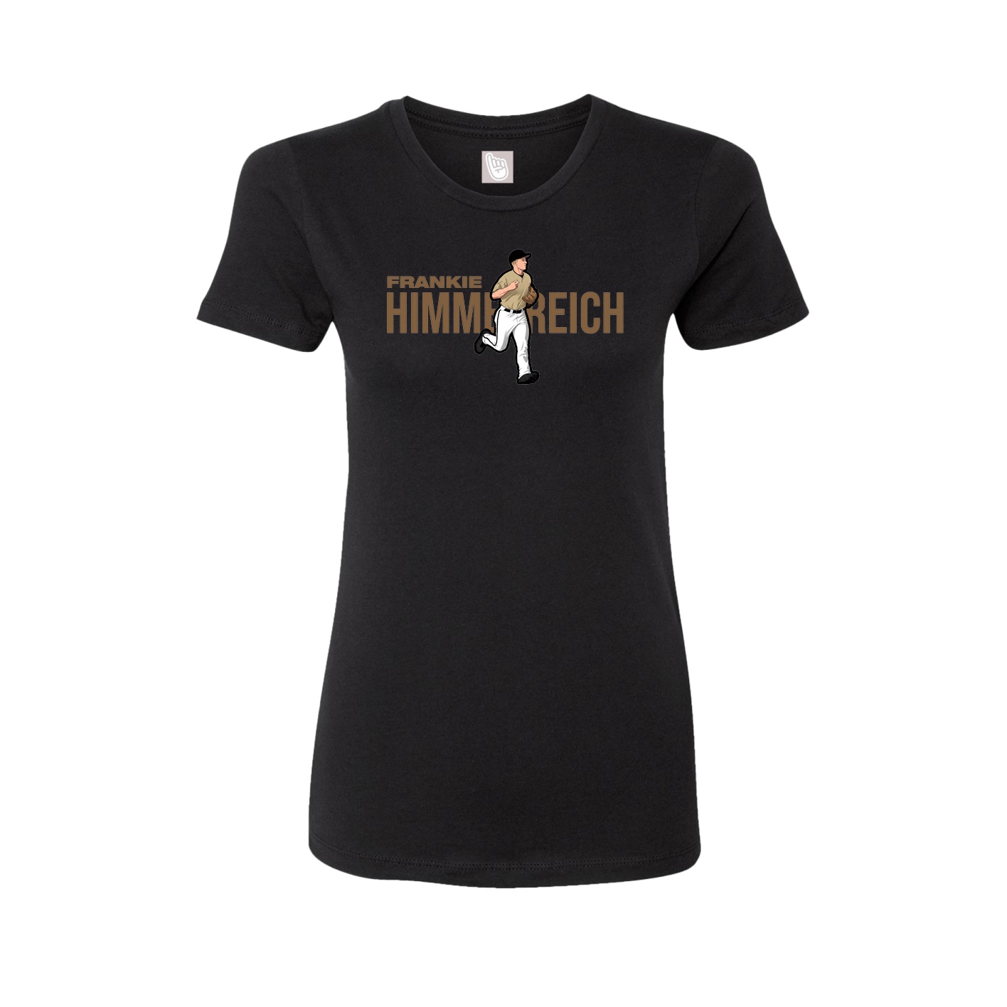 Womens Tee — Player Name in Black