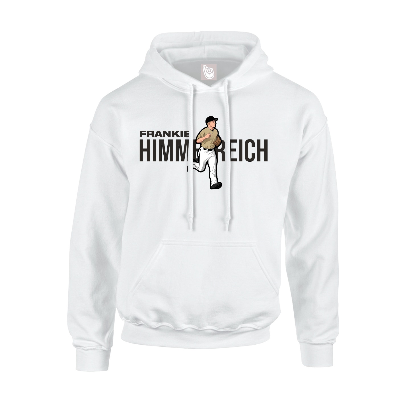 Youth Hoodie — Player Name in White