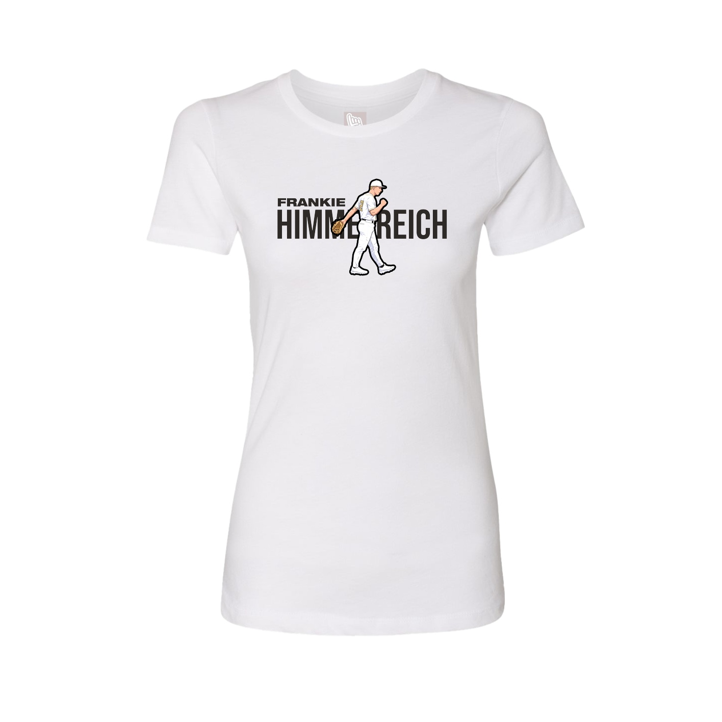 Womens Tee — Player Name in White