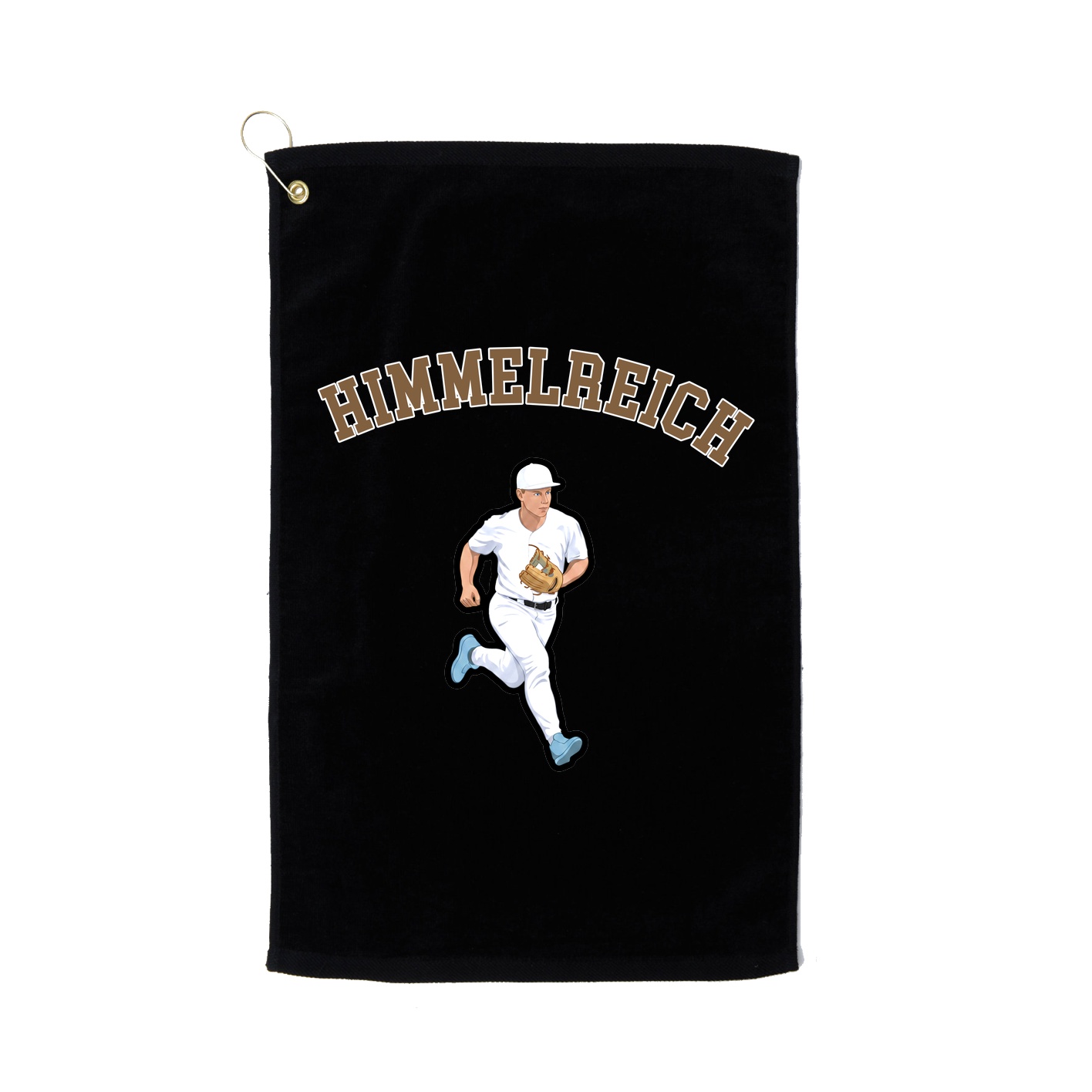 Golf Towel — Shirsey Arch in Black