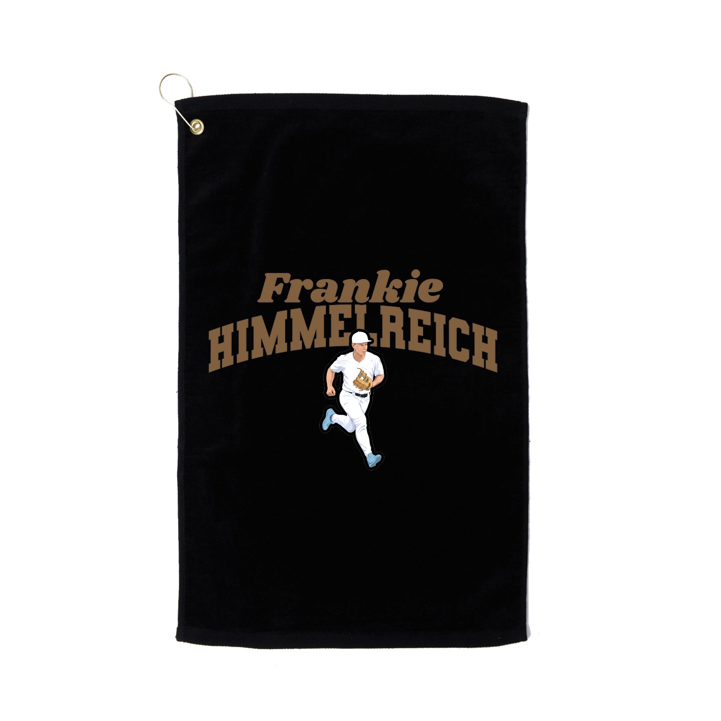 Golf Towel — Signature Arch in Black