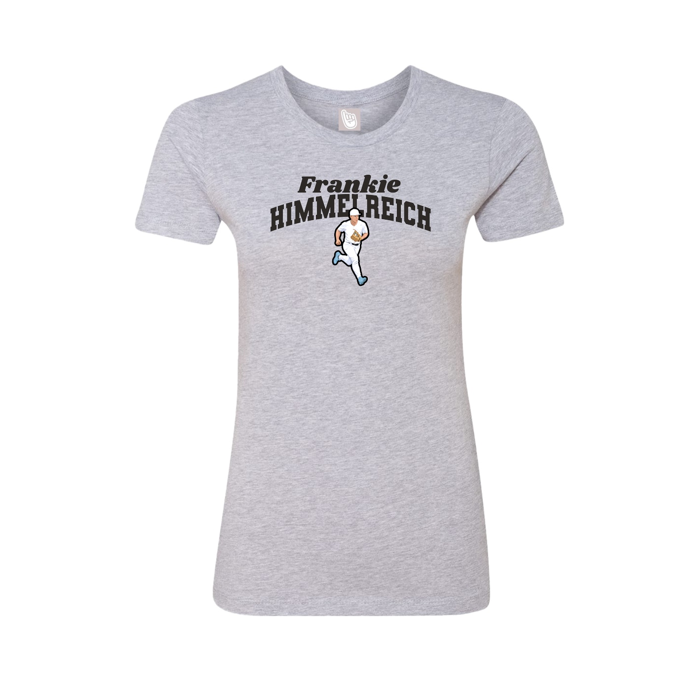 Womens Tee — Signature Arch in Grey