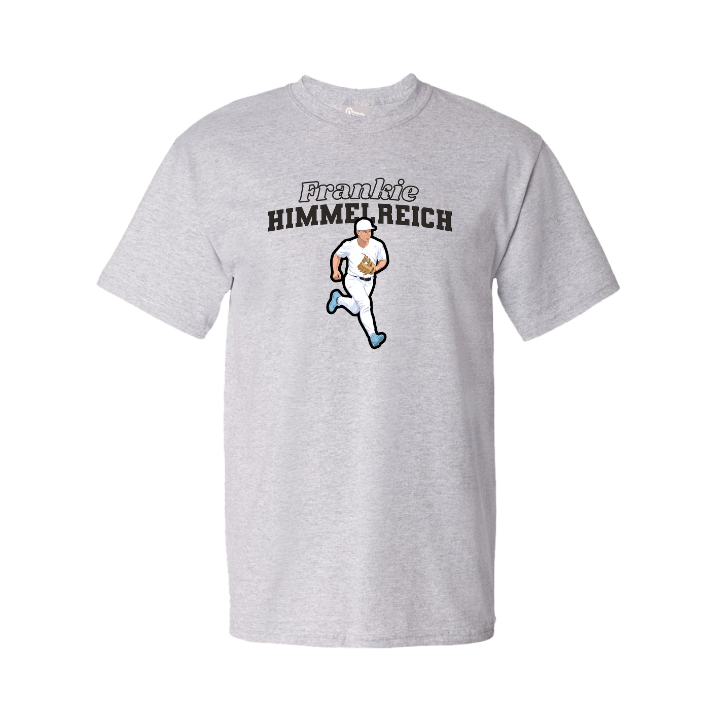 Youth Tee — Name Arch in Grey