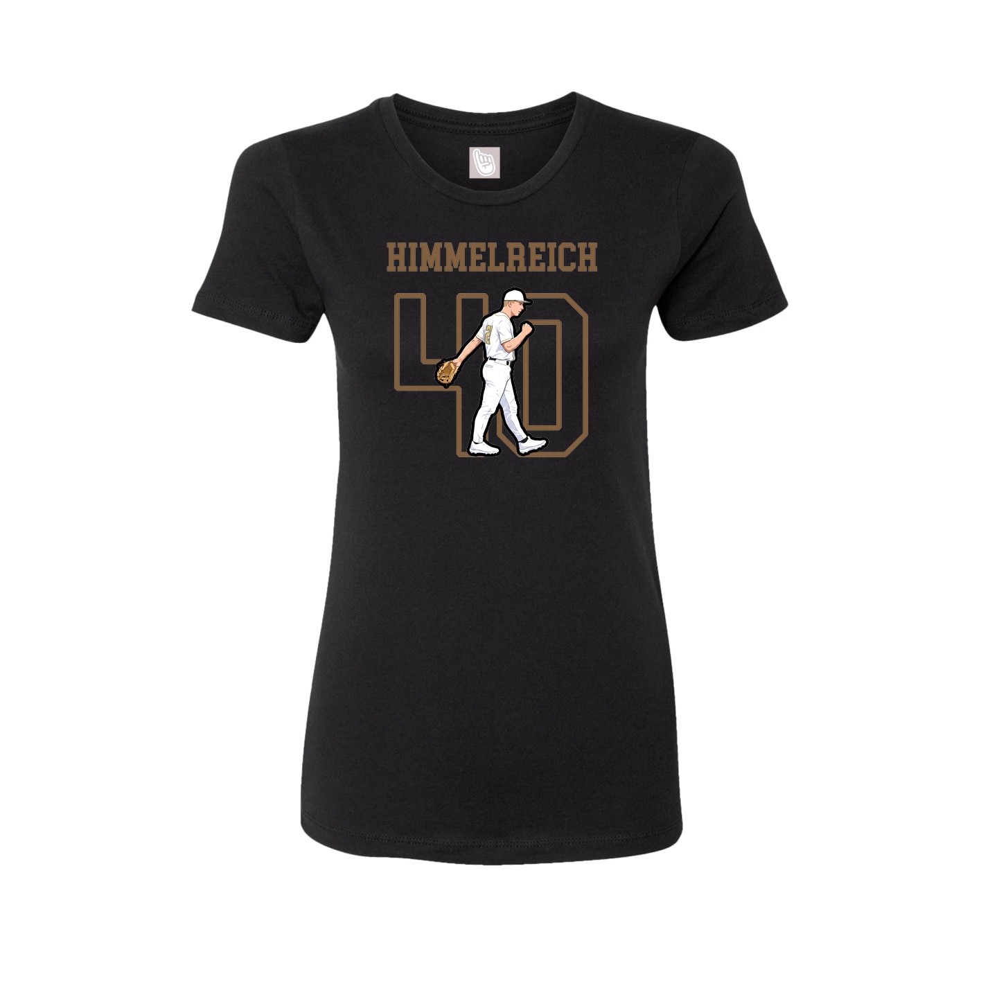 Fitted Women's Tee — Shirsey in Black