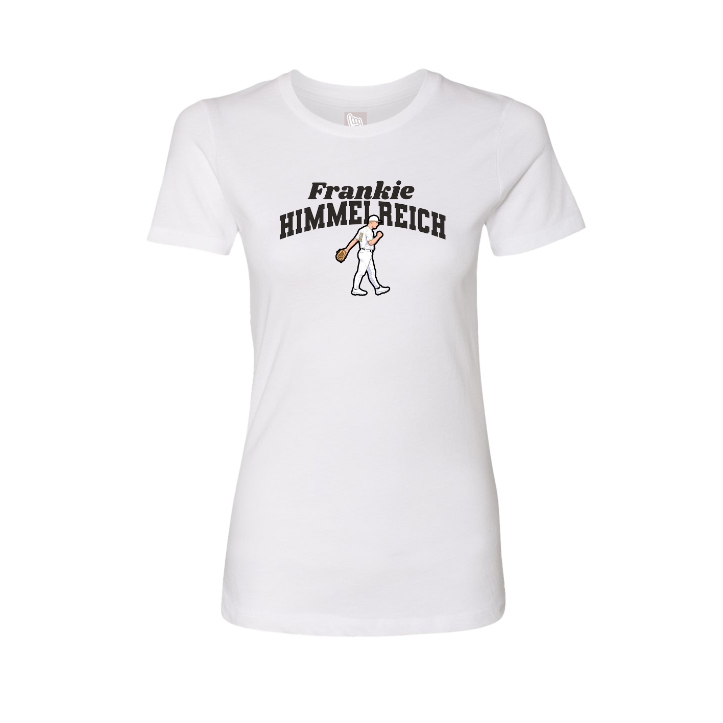 Womens Tee — Signature Arch in White